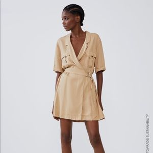 ZARA DRESS WITH POCKETS